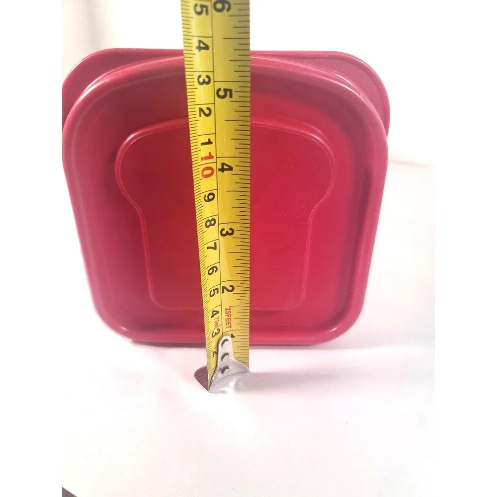 Rare Vintage Buddeez Bread Buddy Bread Keeper Container Red Camping Supplies USA